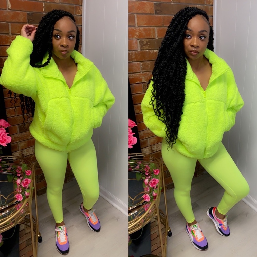 Lime Green Jacket 💚
